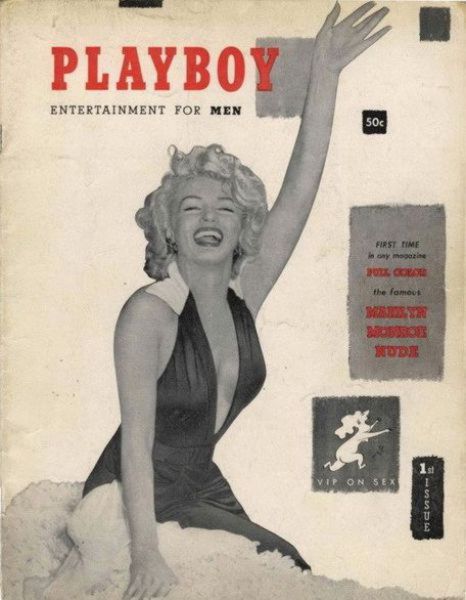 На 1 декември 1953 г. се появява първият брой на "Плейбой", а на неговата корица грее бъдещата кино "звезда" Мерилин.