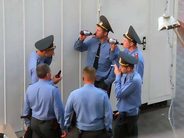 руски полицаи