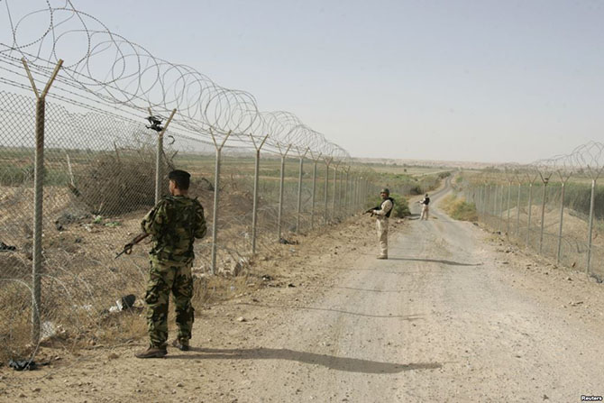 Границата между Ирак и Сирия
