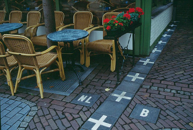 Границата между Холандия и Белгия