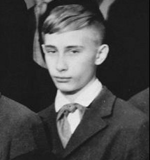 Путин като млад