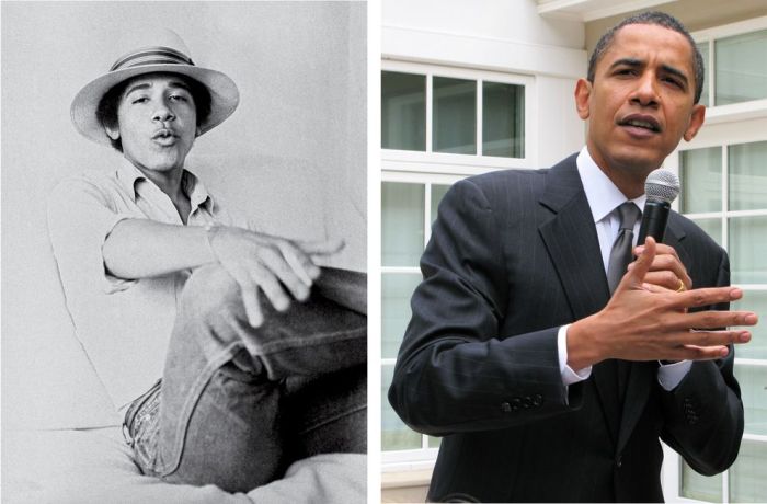 Барак Обама като млад