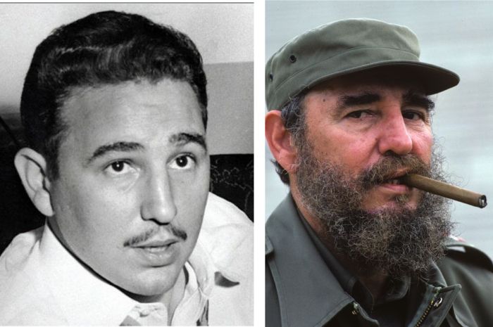 Фидел Кастро като млад