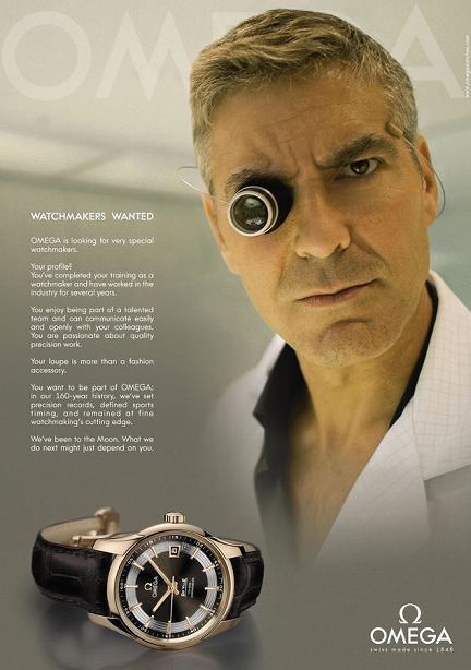 Джордж Клуни часовник