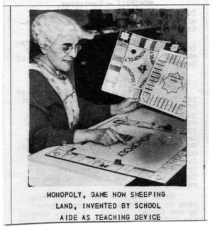 През 1904 г жена квакер на име Елизабет Маги патентова игра