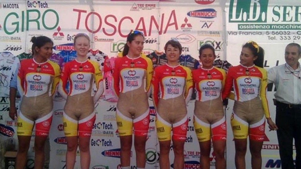 колумбийски велосипедистки