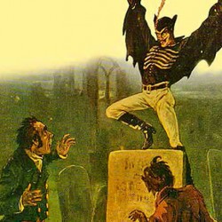 Скачащия Джак – първият супергерой
