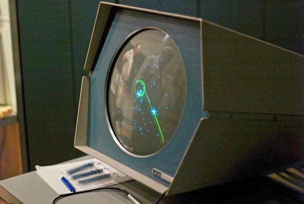 Една от първите компютърни игри в света се явява Spacewar