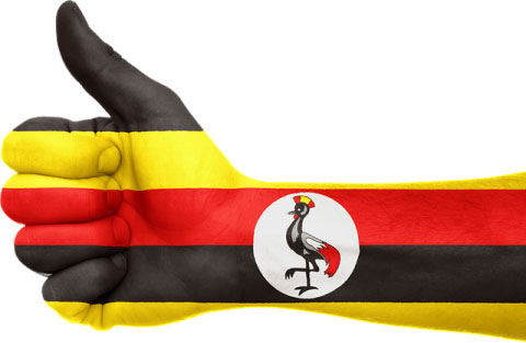 Уганда флаг