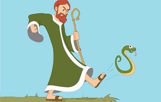 Свети Патрик змия