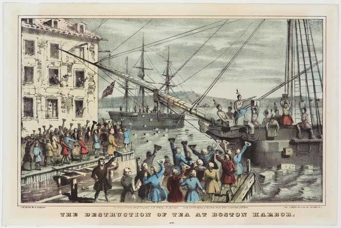 На 16 декември 1773 година се състоял протест на американските