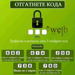 Загадката за цифровата ключалка: отгатни кода