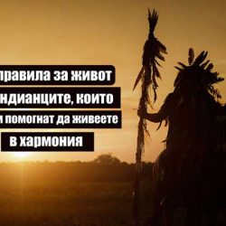 22 житейски правила на индианците, които ще ви помогнат да живеете в хармония