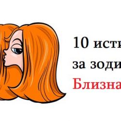 10 истини за зодия Близнаци