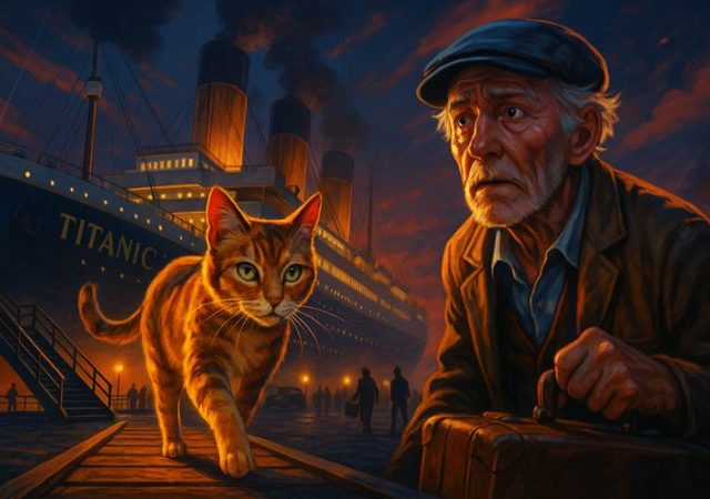 котката Джени от борда на "Титаник"